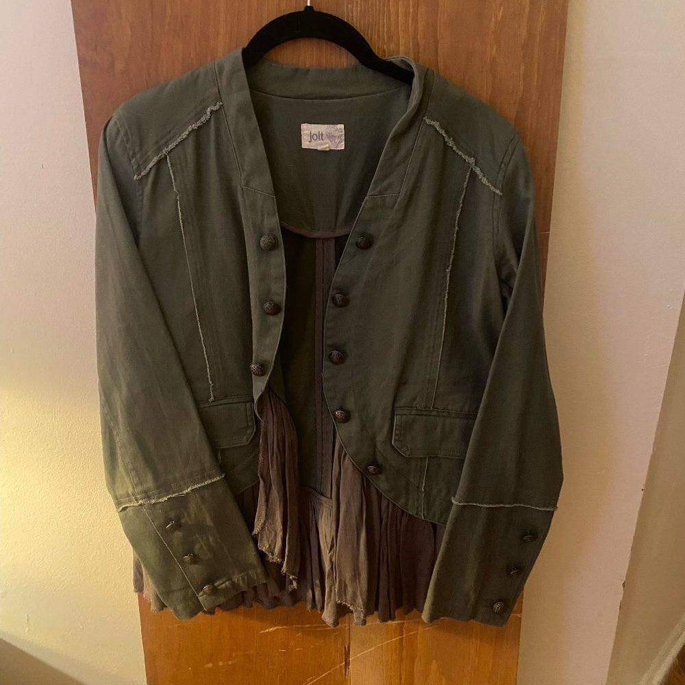 Womens Jolt M Jacket Army Green